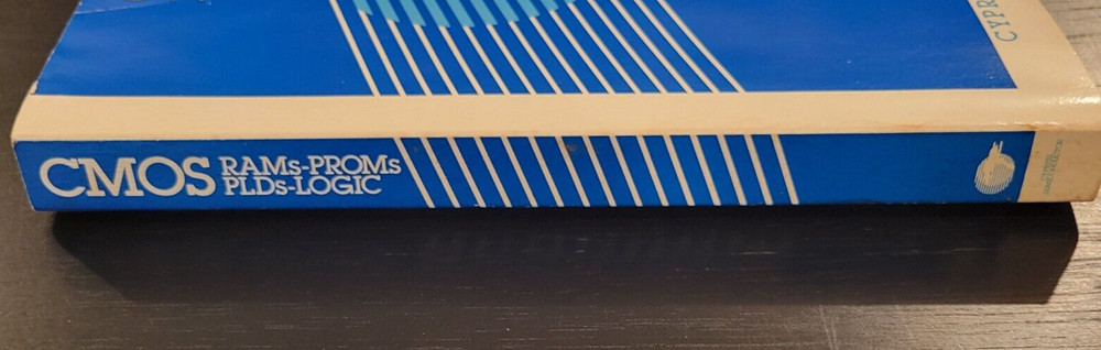 CMOS Data Book 1987 Cypress Semiconductor Coporation Vintage