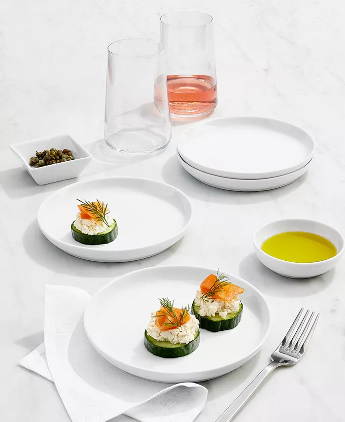 The Cellar James Low Coupe 9 Pc. Dinnerware Set, Service for 3
