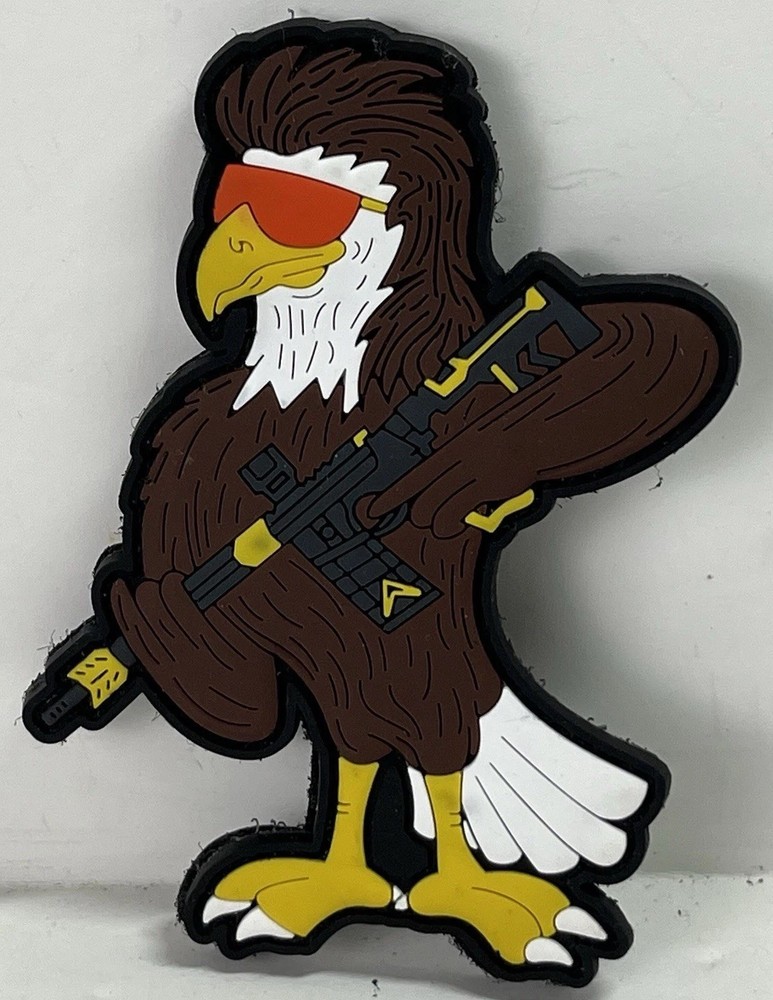 MILITARY EAGLE RIFLEMAN MORALE TACTICAL PATCH RIPSTOP