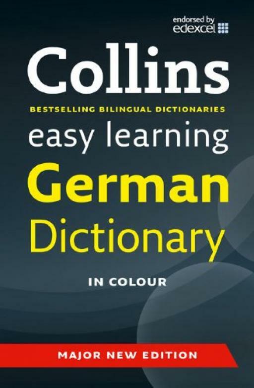Easy Learning German Dictionary - Collins Dictionaries - Acceptable - Paperback