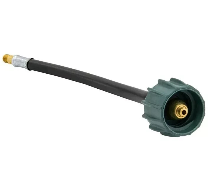 12" MB Sturgis RV Propane Tank Pigtail Hose Connector Inverted Flare USA MADE