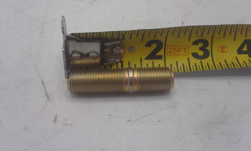 Wheel Stud Screw-in 1/2"-20 Dia 2.00" Long Fine Thread