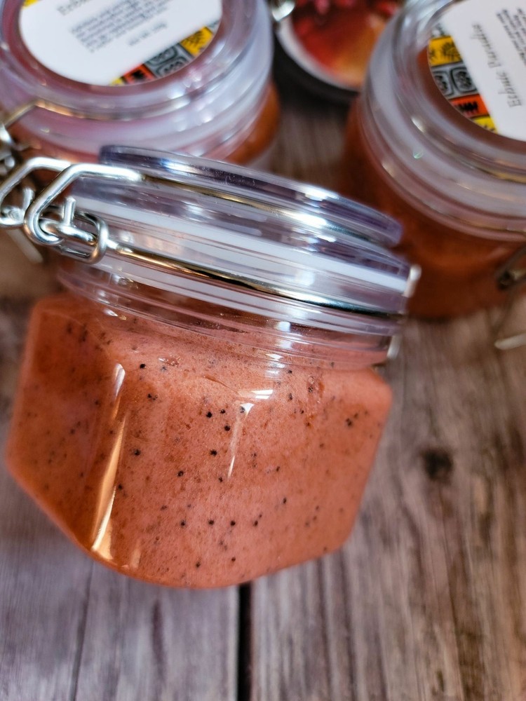 Watermelon + Mint Foaming Sugar Scrub