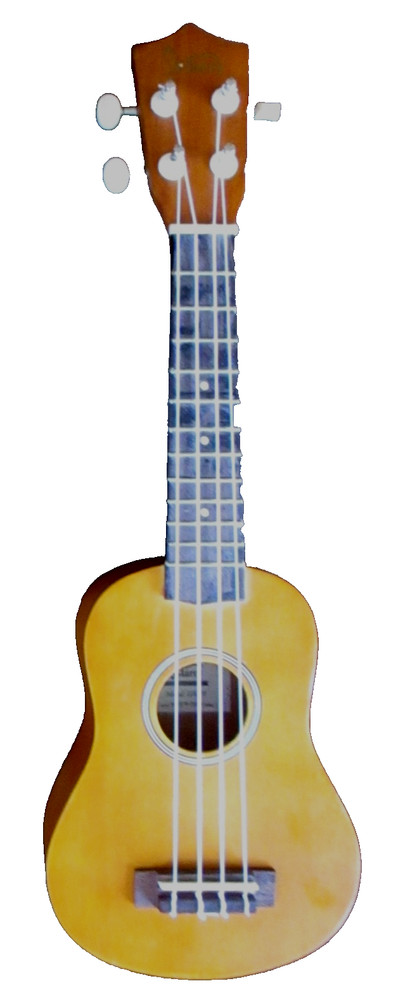 SOPRANO UKELELE, GLARRY UK101, 4 STRING, WITH FABRIC COVER CASE, NICE CONDITION
