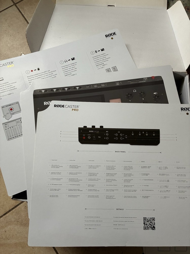 Rodecaster Pro All in one production Solution