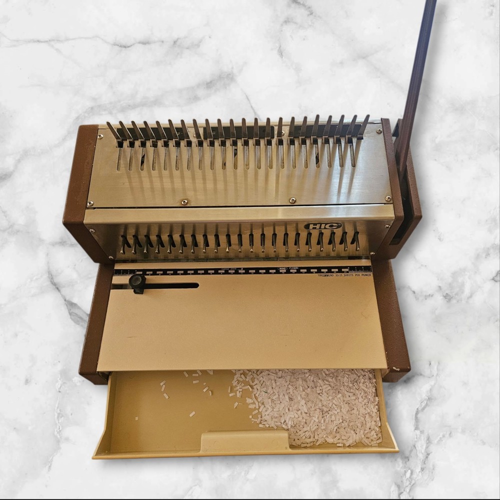 HIC HPB-210 Manual Comb Binding Machine
