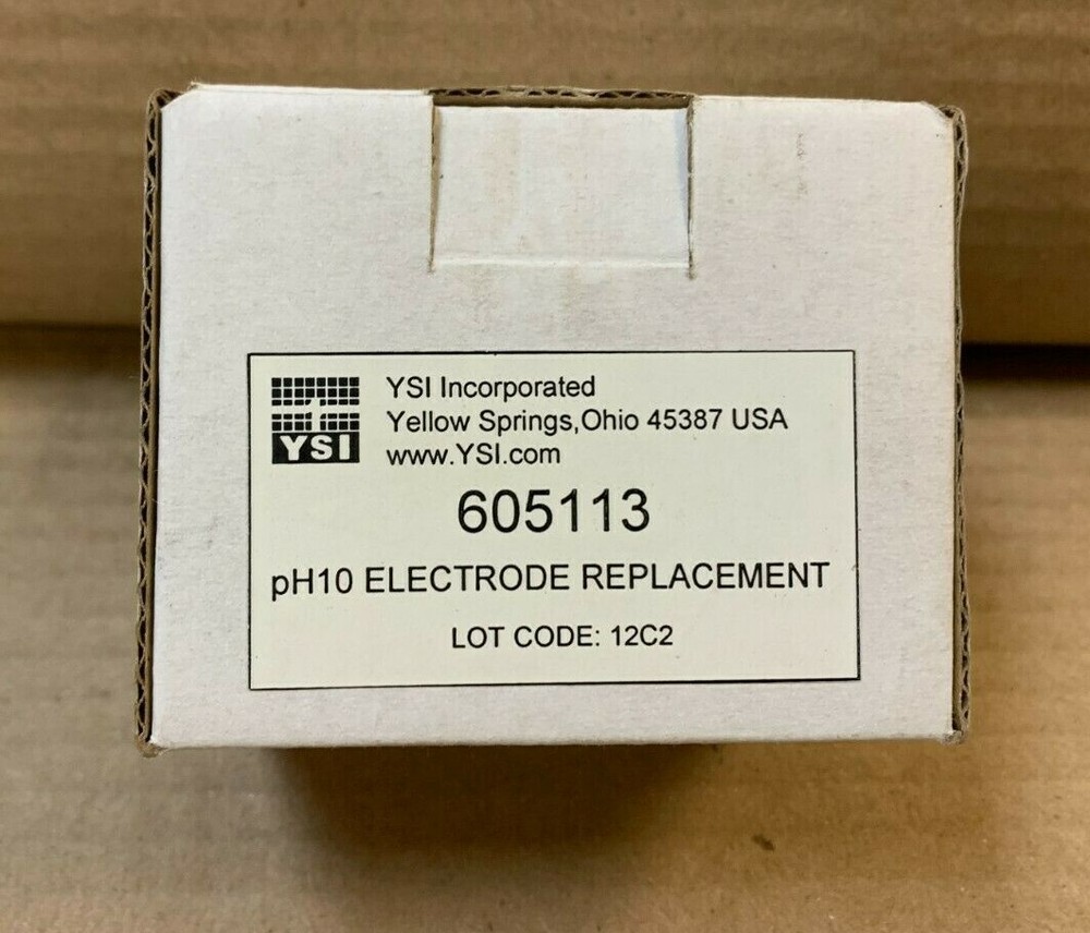 NEW YSI REPLACEMENT PH10 ELECTRODE 605113 USE WITH ECOSENSE PH10