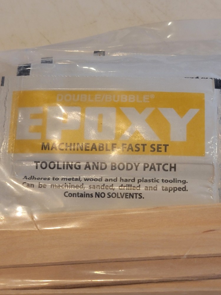 Hardman 4002-Bg10 Epoxy Adhesive, Double/Bubble Machineable-Fast Set Series,