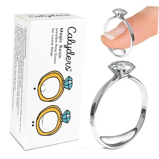 3rd Generation Ring Sizer – Magic Resin Invisible Ring Adjuster for Loose