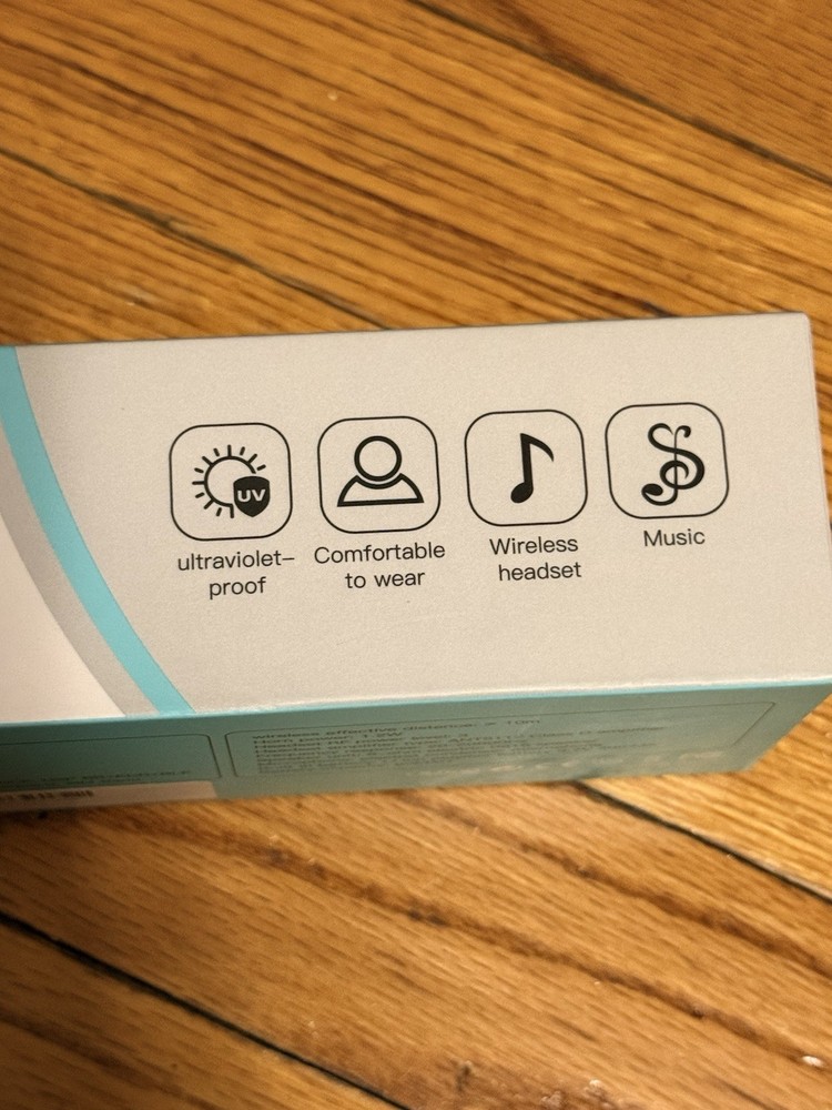 Wireless Headset Glasses It Sounds Great!