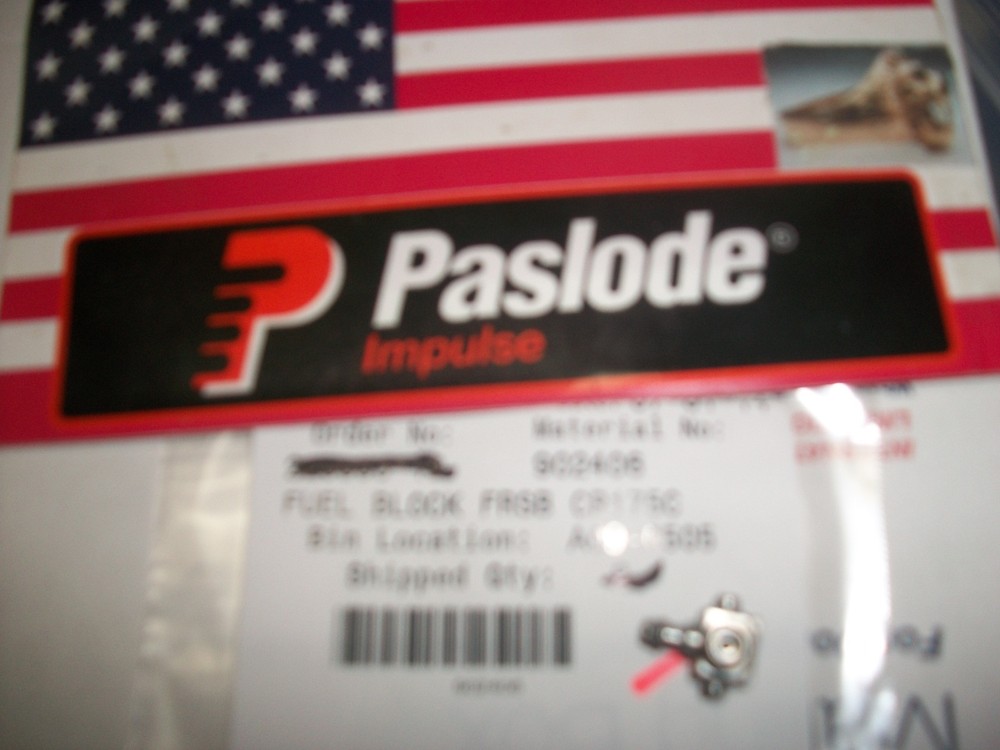 Paslode Part # 902406  Fuel Block