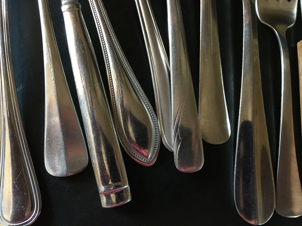 Lot of 11 Assorted Table Forks - Pre-owned