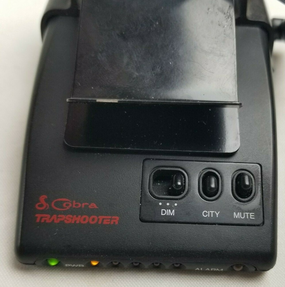 VINTAGE COBRA TRAPSHOOTER RADAR DETECTOR MODEL RD-3120