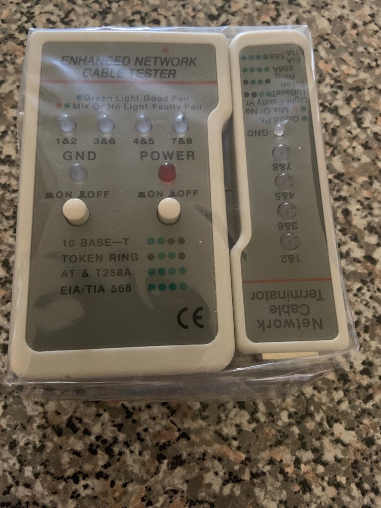 Intellinet Multifunction Cable Tester RJ-45/ RJ-11