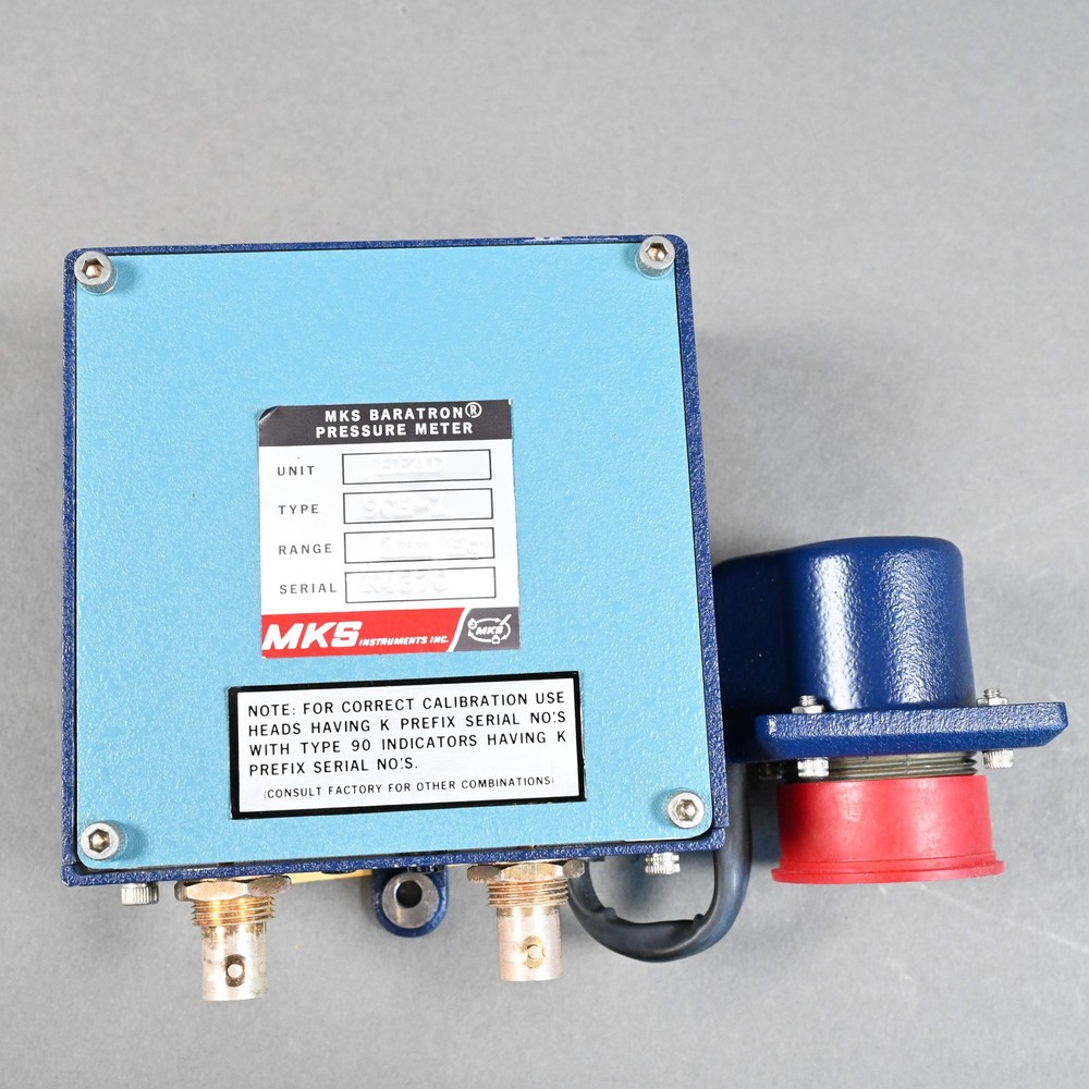 MKS Baratron Pressure Head Meter 90H-1 - 1mm Hg Range