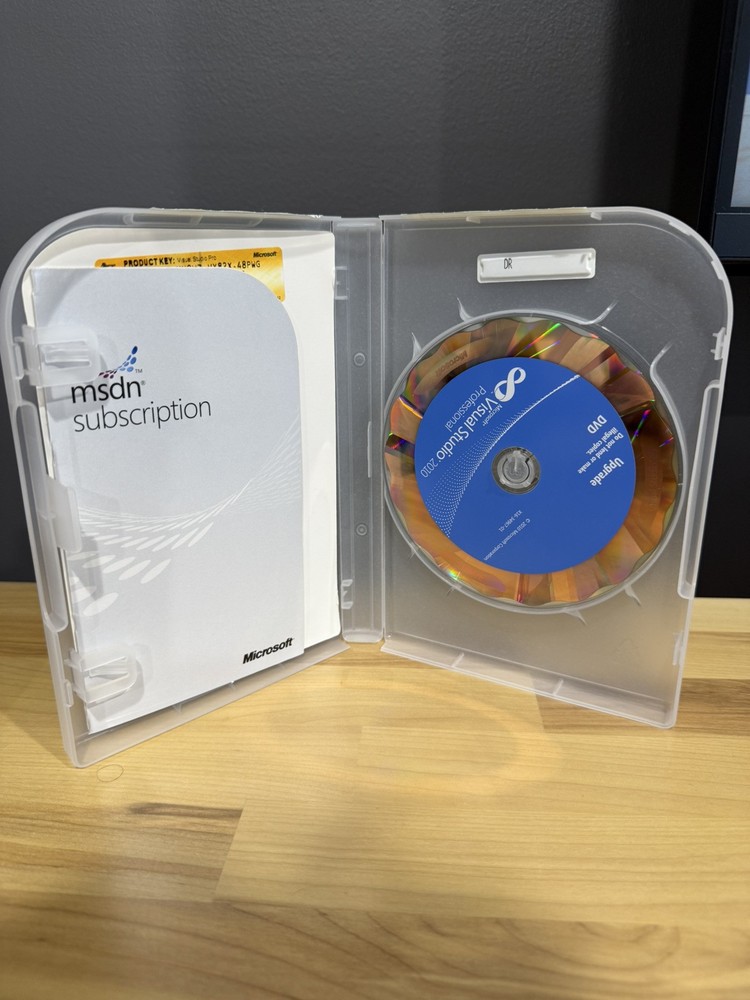 OEM Microsoft Visual Studio 2010 Professional Full Version with UPGRADE Bonus