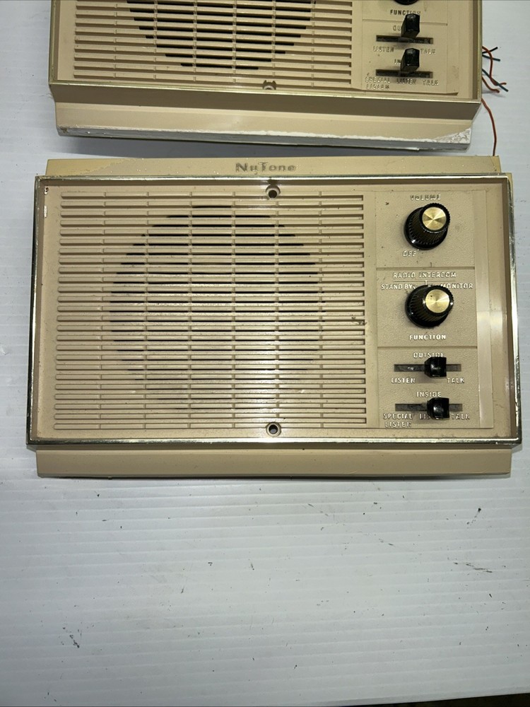 Nutone N2570-B Intercom - Set Of 2 Units.