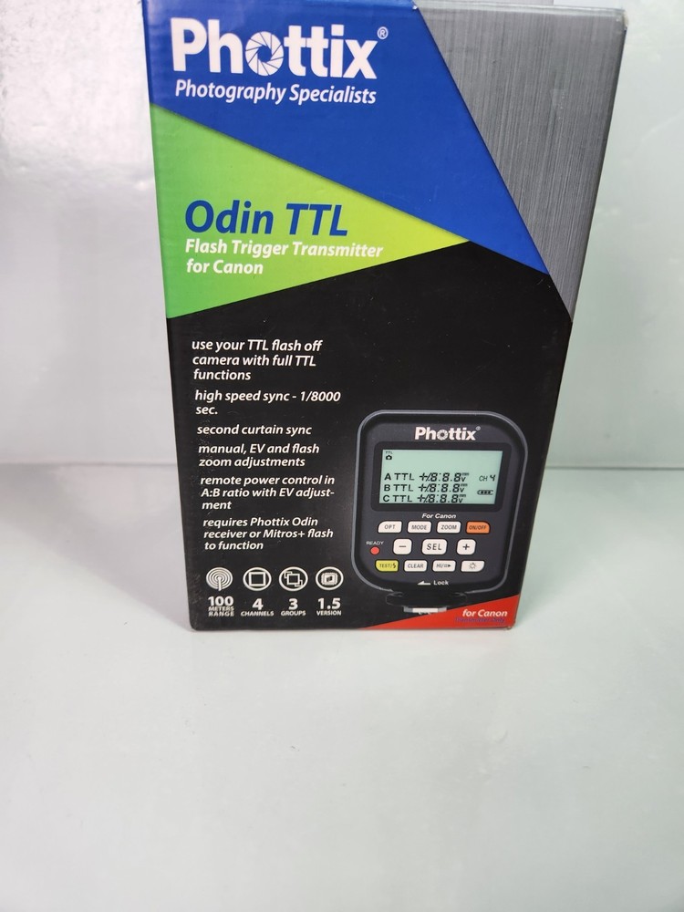 Phottix Odin TTL Flash Trigger Transmitter for Canon