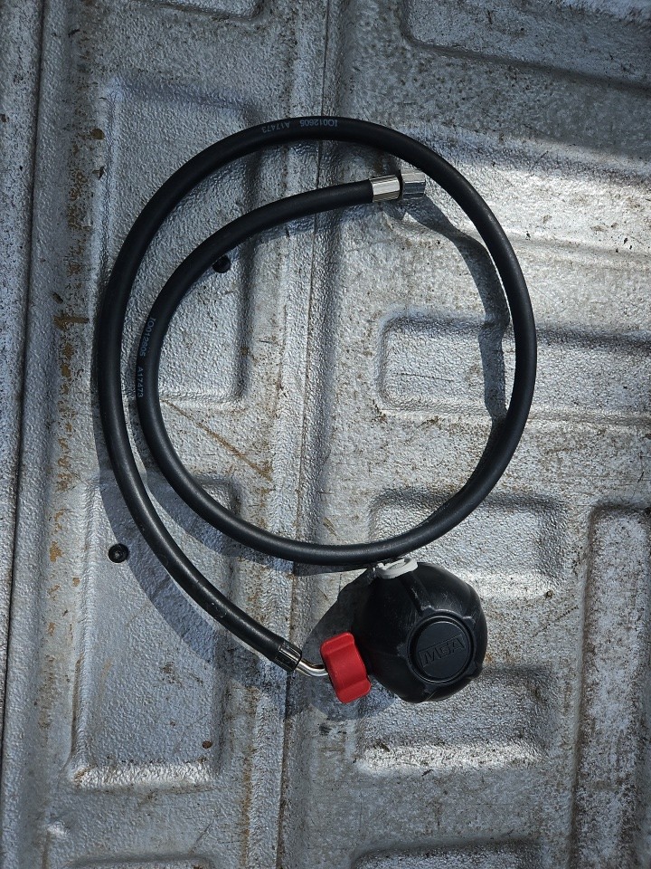 MSA Firehawk CBRN Second Stage Regulator Respirator Face Mask Connector 10060983