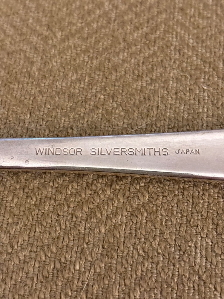 Windsor Silversmiths, Japan, Serving Spoon 13 inches long