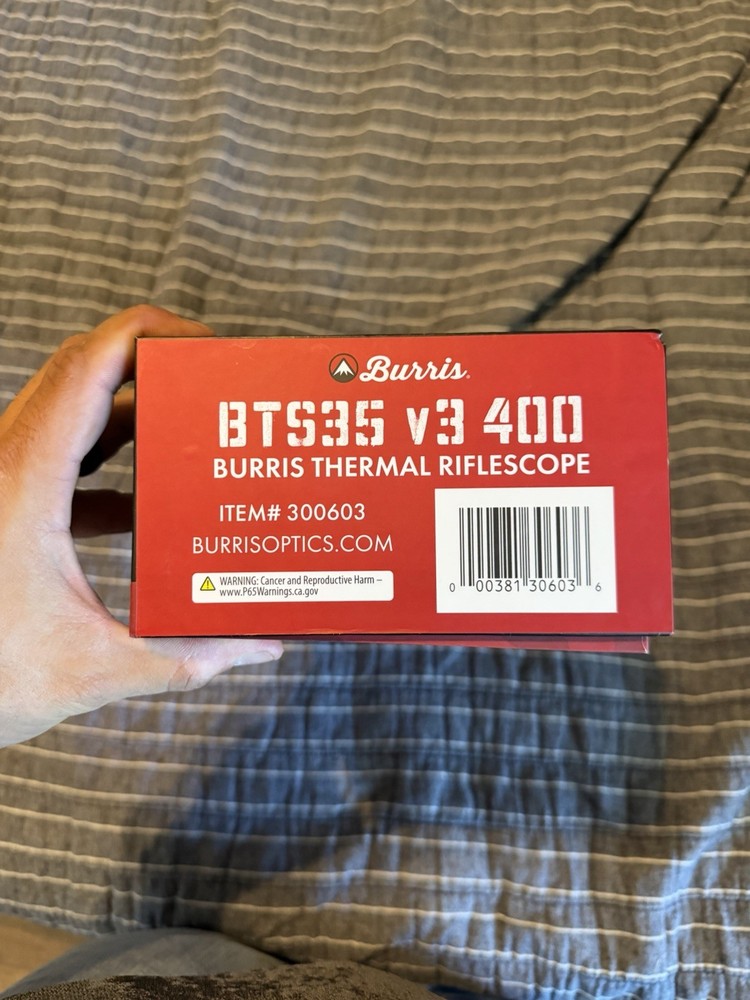 Burris Thermal Optics BTS35 v3 Riflescope