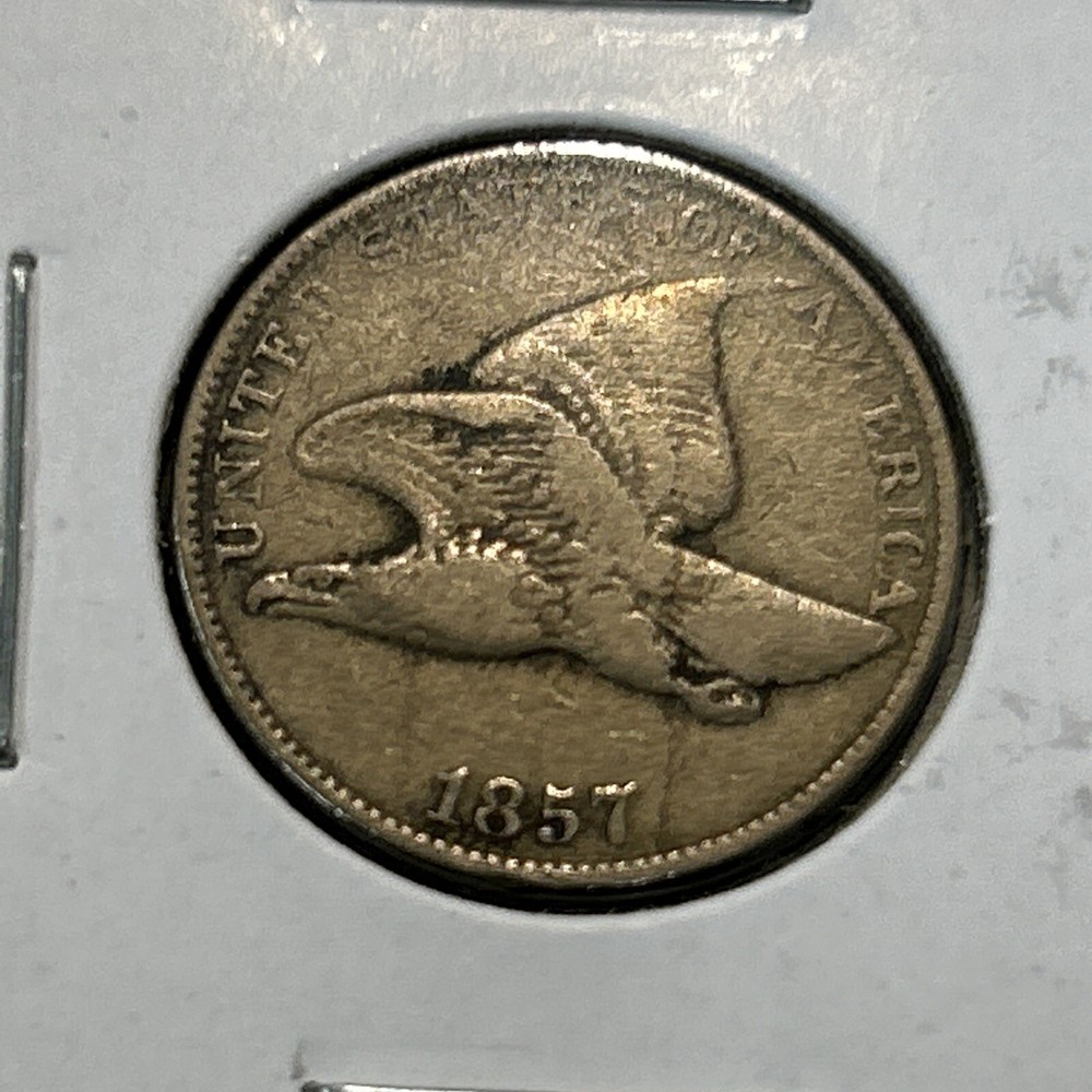 1857 Flying Eagle Cent Copper Coin Great Coin