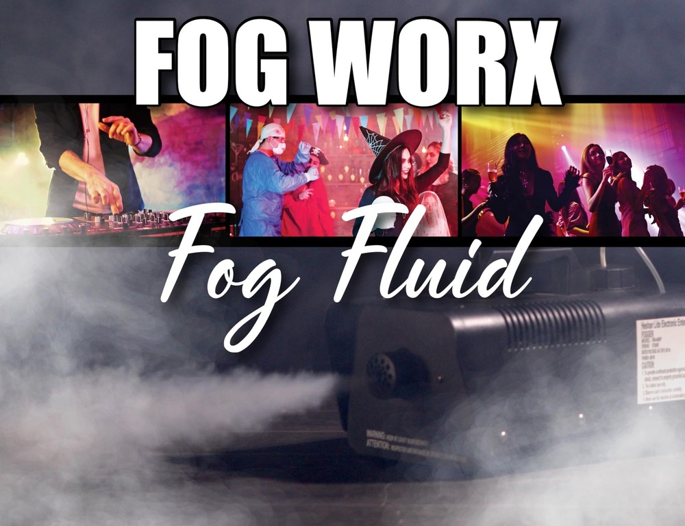 Fog Machine Fluid 32oz Premium Odorless Medium Density High Output
