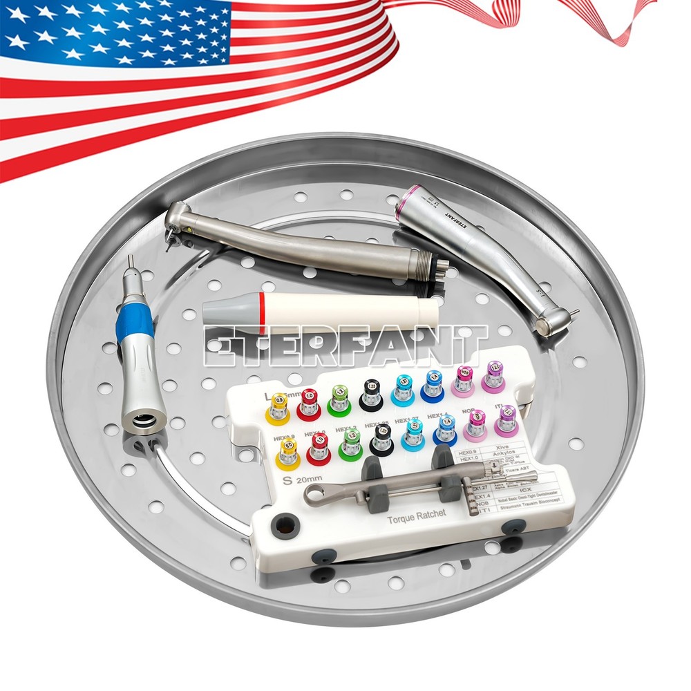 ETERFANT 24L Dental Autoclave Sterilizer Tabletop Medical Steam Sterilizer US