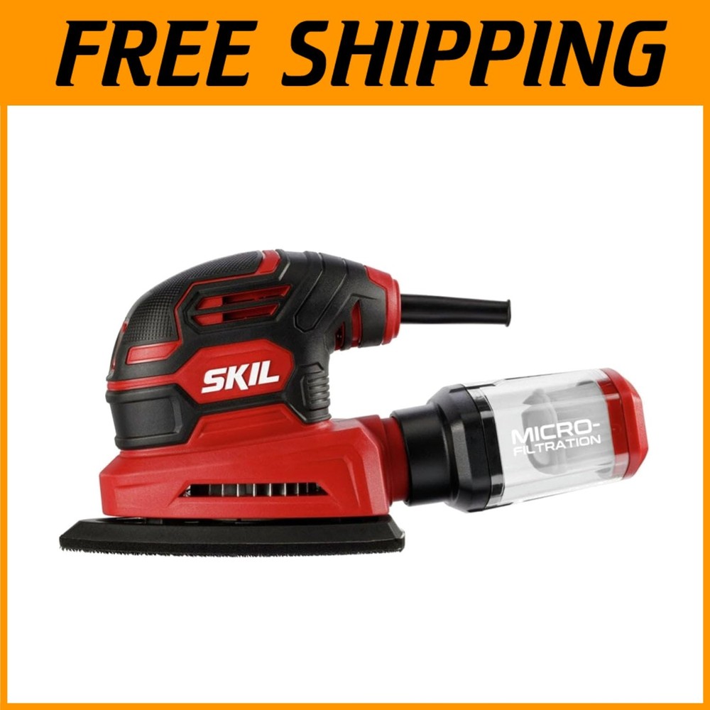 Corded Mouse Sander with Dust Collection