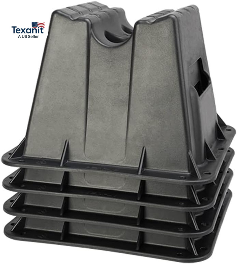 Pontoon Storage Blocks - Heavy Duty, Stackable & Weather Resistant - Perfect for