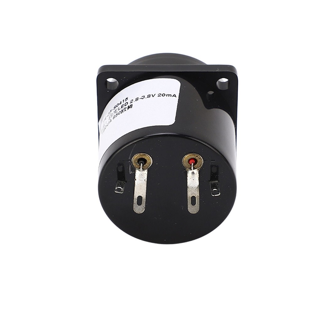 VU Meter High Accuracy Yellow Pointer Dial White LED Backlit Amplifier Panel VU