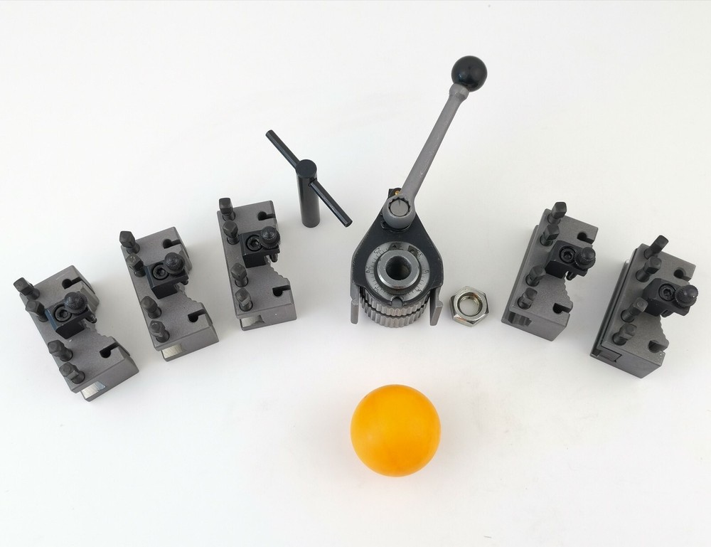 AA Multifix Quick Change Tool Post Kit & Plus AaT Part off holder 4 Bench Lathe