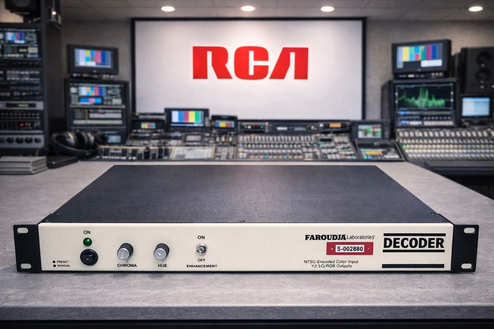 Faroudja Laboratories S-002080 NTSC Decoder – RCA Laboratories Broadcast R&D