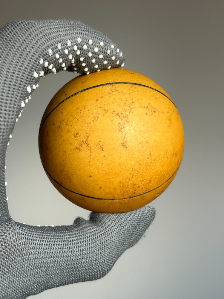 Vintage old soviet billiard balls USSR billiard.