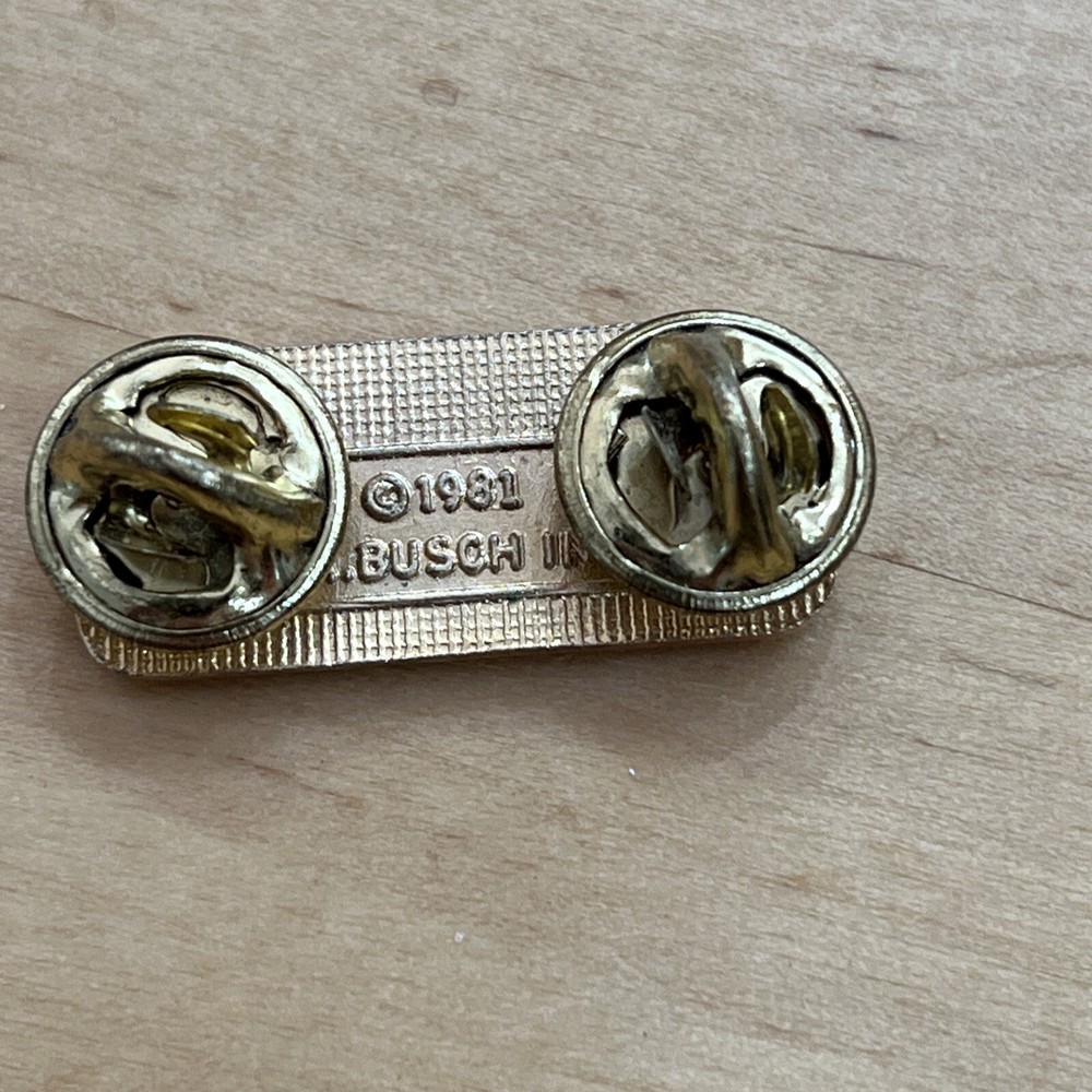 1981 BUDWEISER Racing Team tack pin