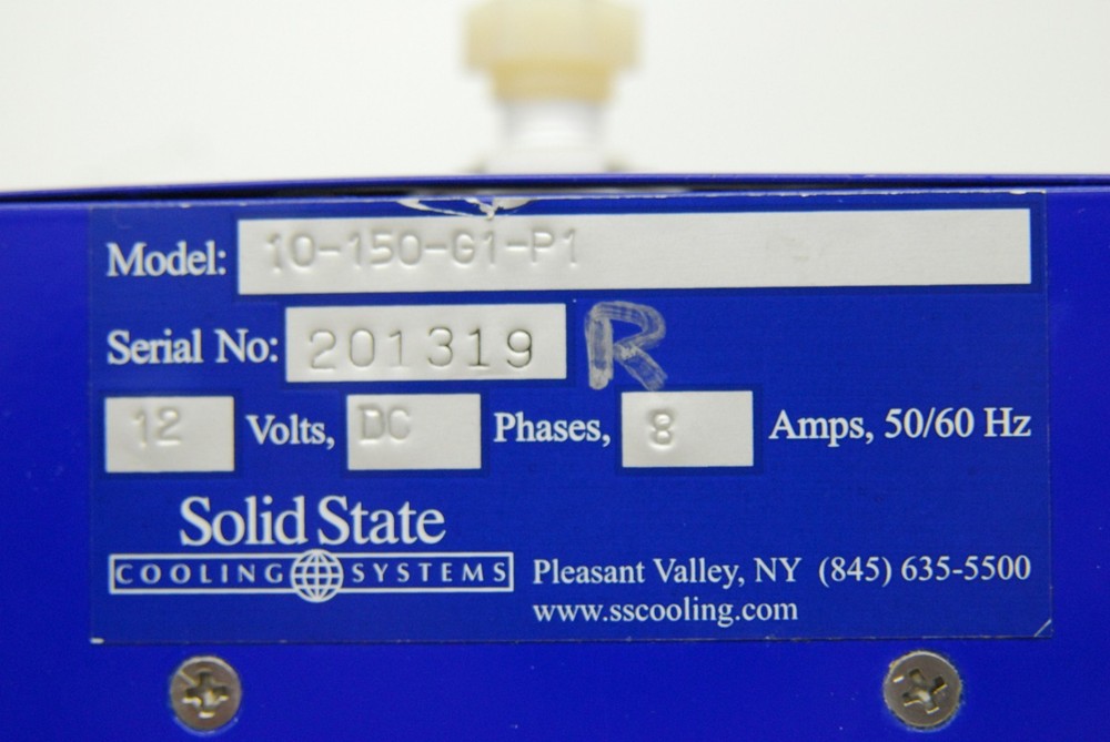 Solid State Cooling Systems 10-150-G1-P1 Recirculating Thermoelectric Chiller