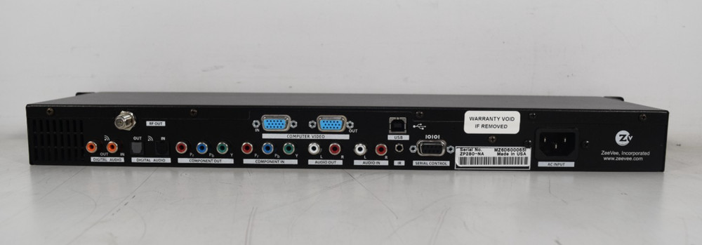 ZeeVee ZvPro280 HD Encoder Modulator