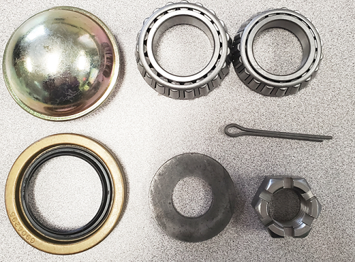 Schulte 203-004 Model FX250 Hub & Spindle Complete