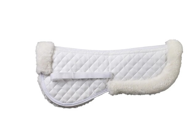 NWT Ovation synthetic white Half pad