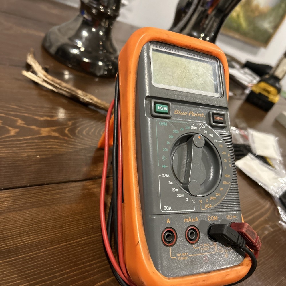 Snap-on Blue Point Manual Ranging Multi-Meter - EEDM503A! (WMP013170)