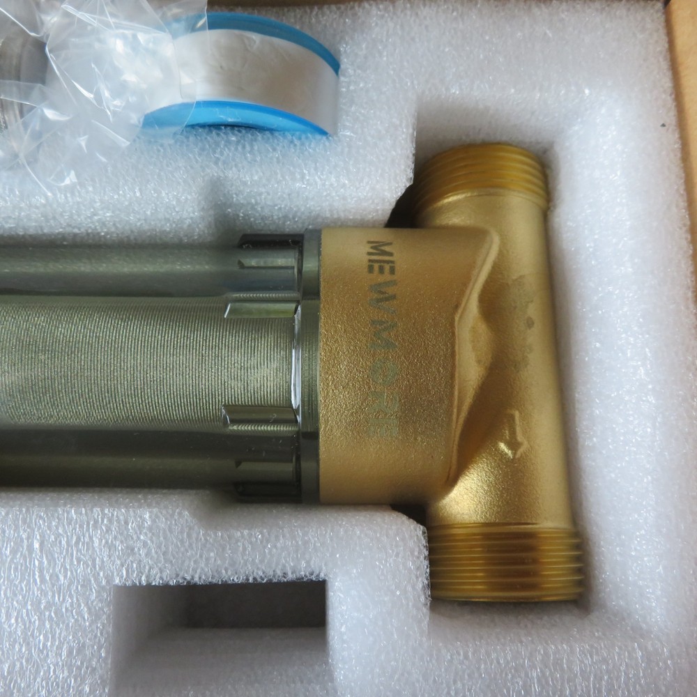 MewMore WHC40 Reusable Backwash Spin Down Sediment Filter 3/4" MNPT