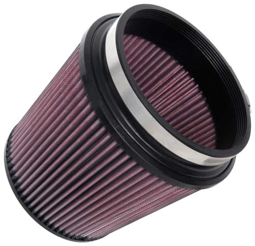 High-Flow Original Lifetime Universal Clamp-On Air Filter: High Performance,