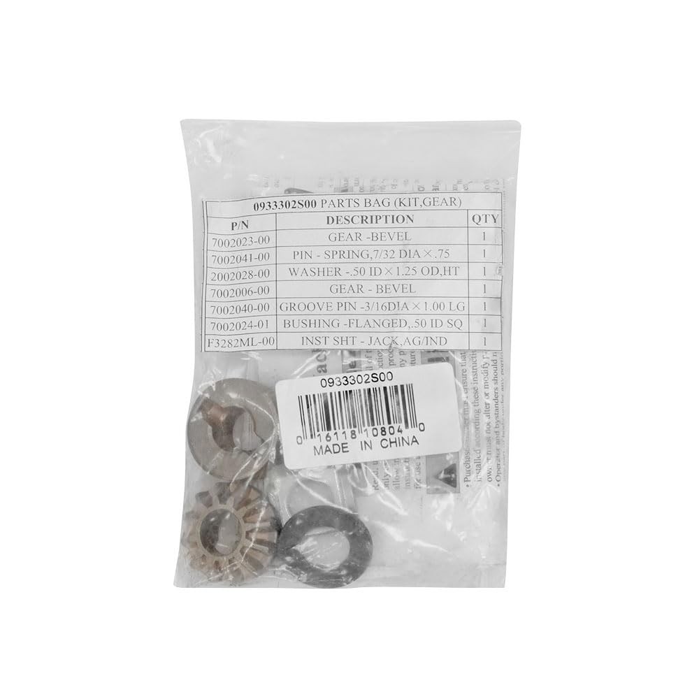 Fulton 0933302S00 Trailer Jack Replacement Part, Service Kit, Bevel Multi