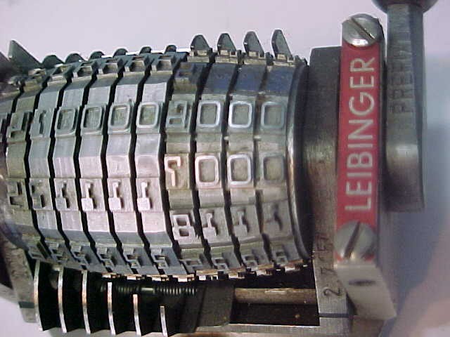 LEIBINGER 22C NUMBERING MACHINE NUMERATOR SH