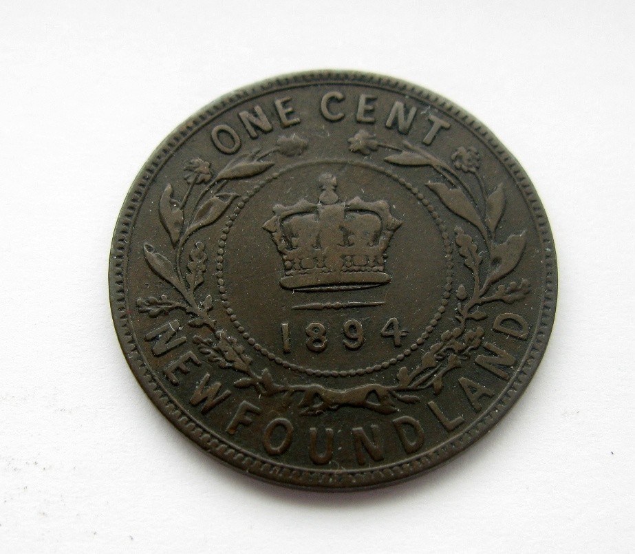 1894 Newfoundland One Cent