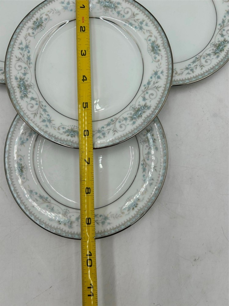 4) NORITAKE COLBURN DESSERT PLATES