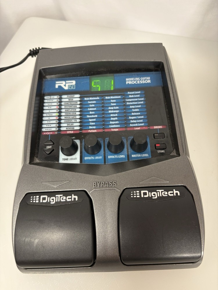 DigiTech RP150 Multi-Effects Guitar Effect Pedal *TESTED*