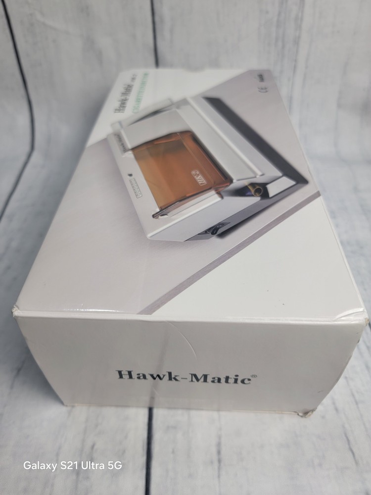 HawkMatic HK2 Electric Cigarette Injector Machine Rolling Machine Read Descript