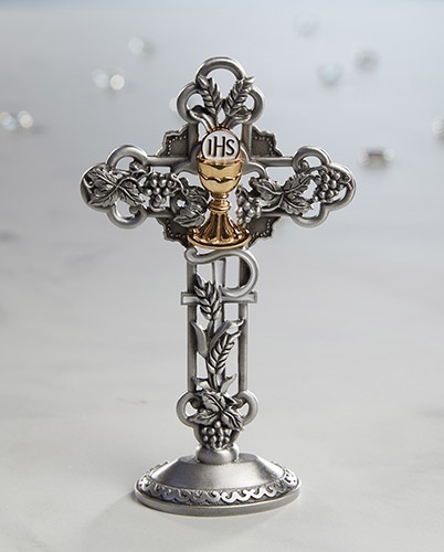 First Communion Tabletop Cross