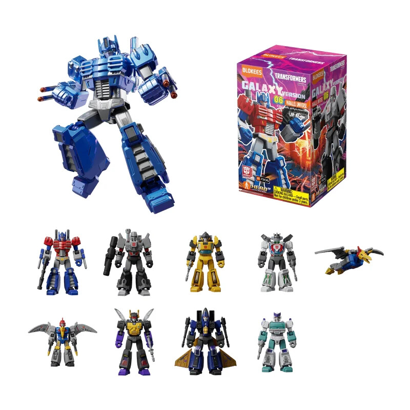 Kickback Blokees Transformers Galaxy Version 6 Parallel Universe Figure
